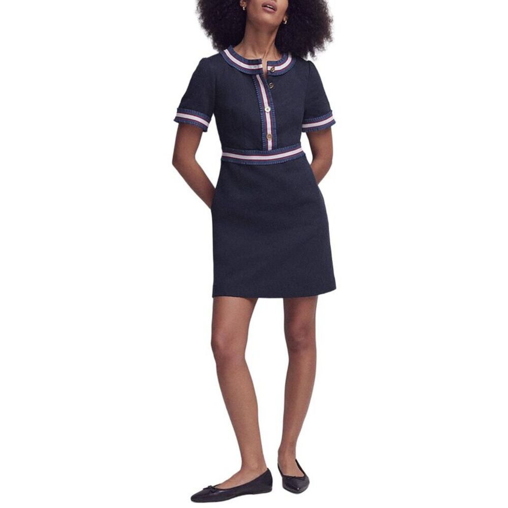 Boden Womens  Button Short Dress